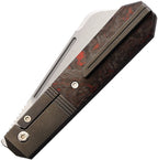 JW54233 Jack Wolf Knives After Hours Bolster Lock Red