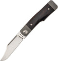 JW54379 Jack Wolf Knives Gunslingerjack Ebony Wood