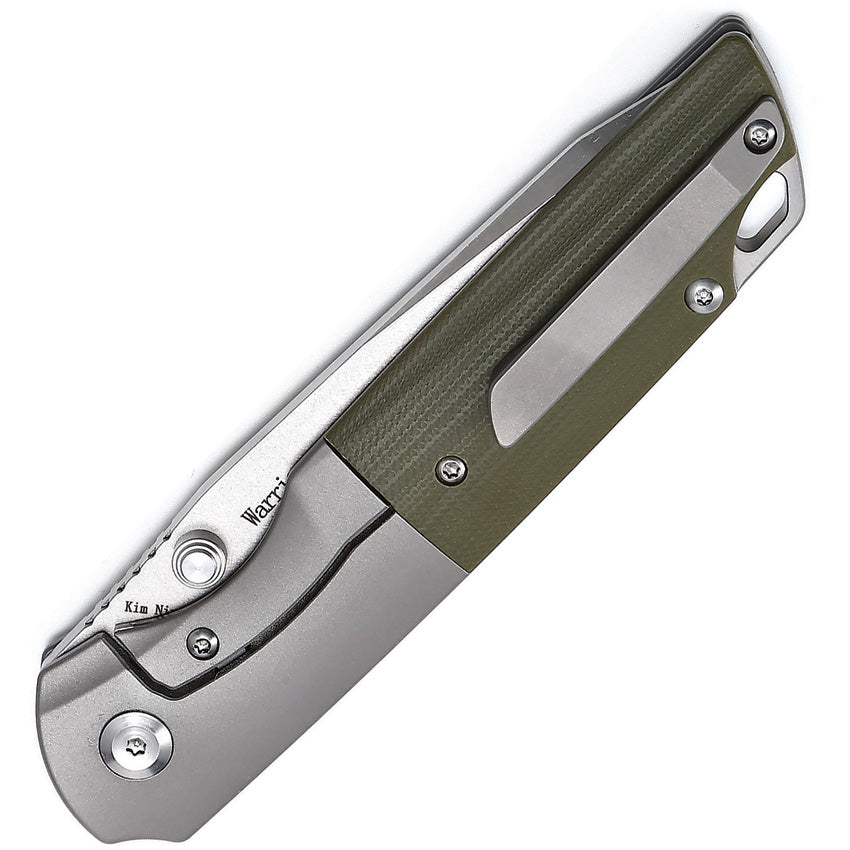 K1005T5 Kansept Warrior Framelock Green
