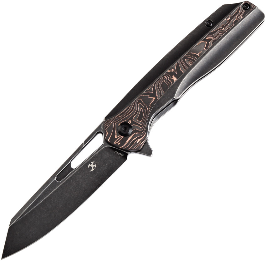 K1006C1 Kansept Shard Framelock Copp CF