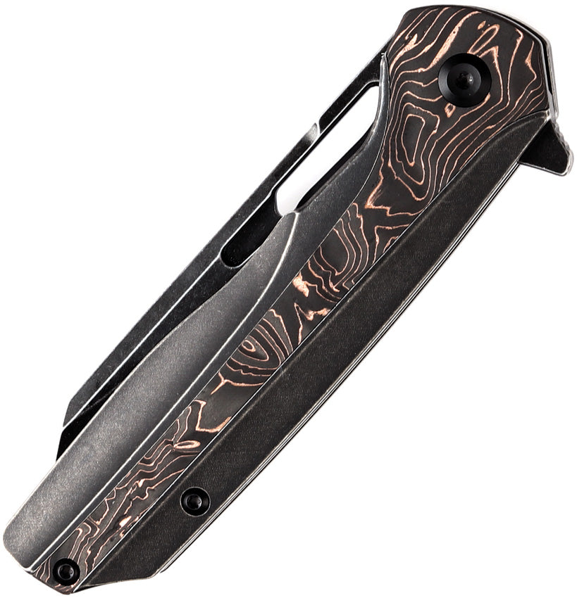 K1006C1 Kansept Shard Framelock Copp CF