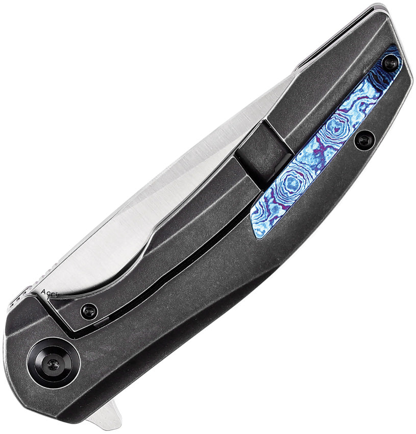K1007E3 Kansept Accipiter Framelock Timascus