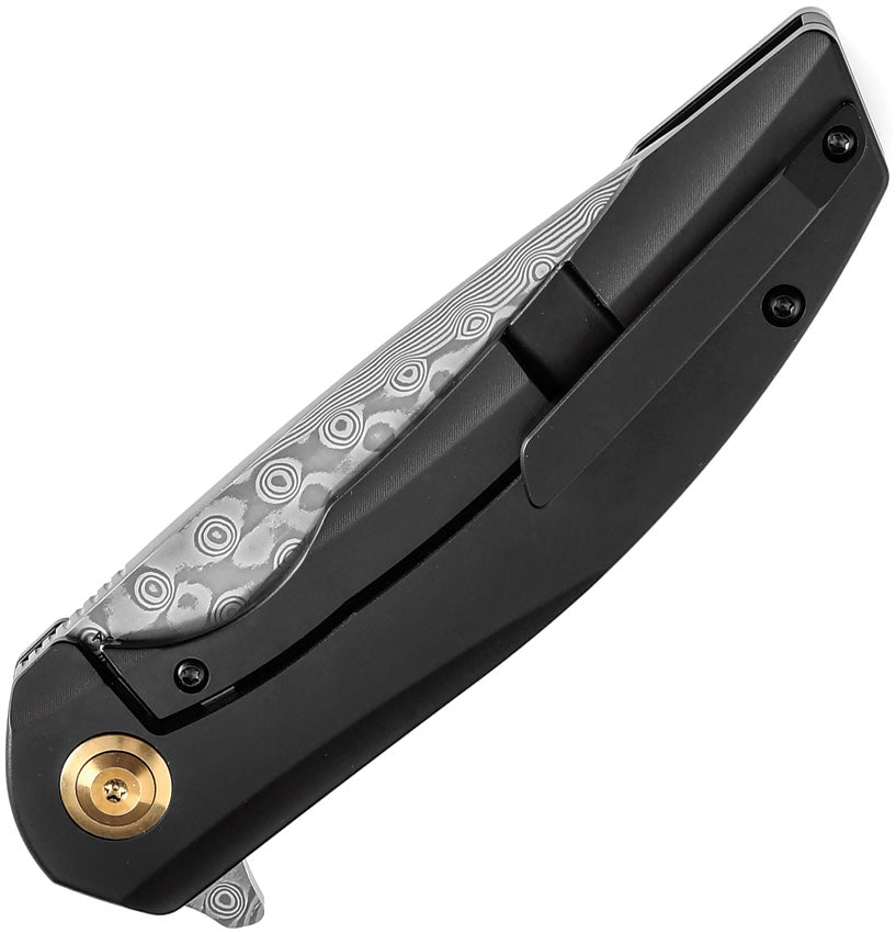 K1007E4 Kansept Accipiter Framelock Damascus