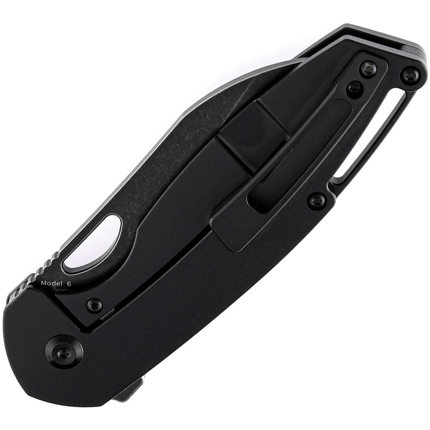 K1022A3 Kansept Model 6 Framelock Black