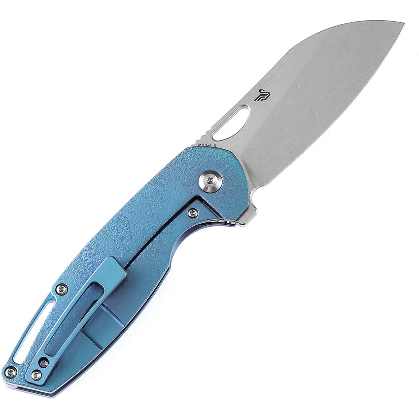 K1022B6 Kansept Model 6 Framelock Orange Peel