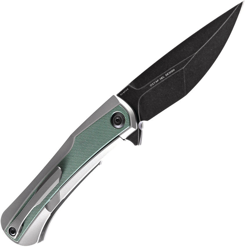 K1024A2 Kansept Kratos Framelock Green