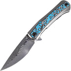 K1024A4 Kansept Kratos Framelock Blue Rose