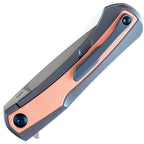 K1024A6 Kansept Kratos Framelock Blue Ti