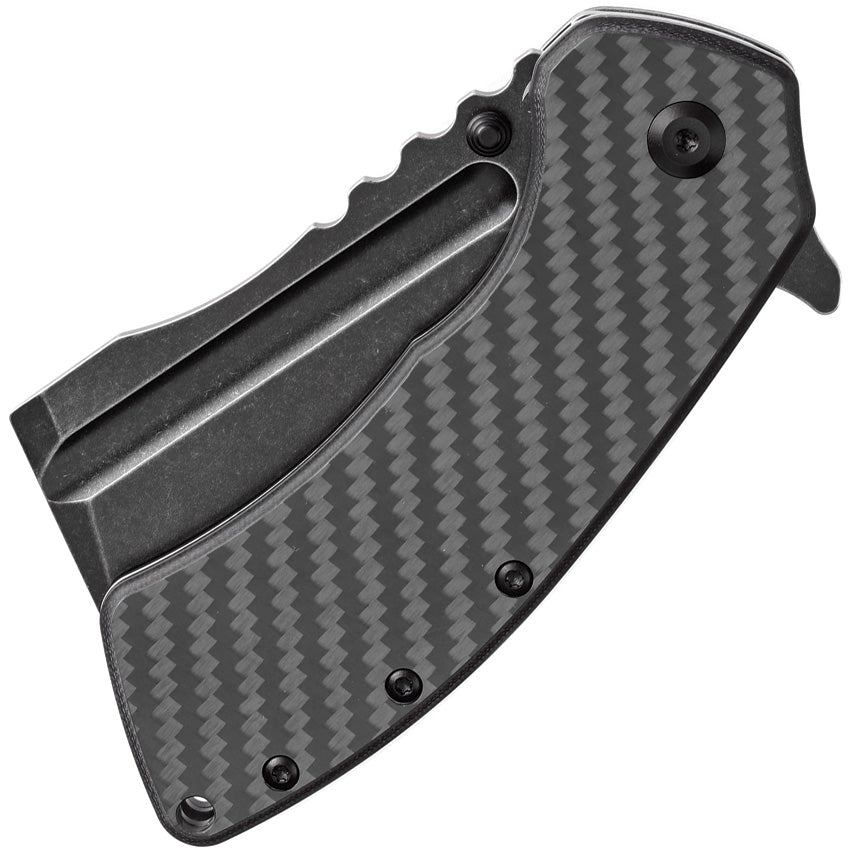 K1030A10 Kansept XL Korvid Linerlock CF/G10