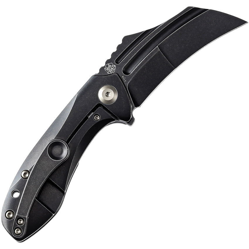 K1031A1 Kansept KTC3 Linerlock Black Ti