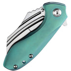 K1031A4 Kansept KTC3 Linerlock Green Ti