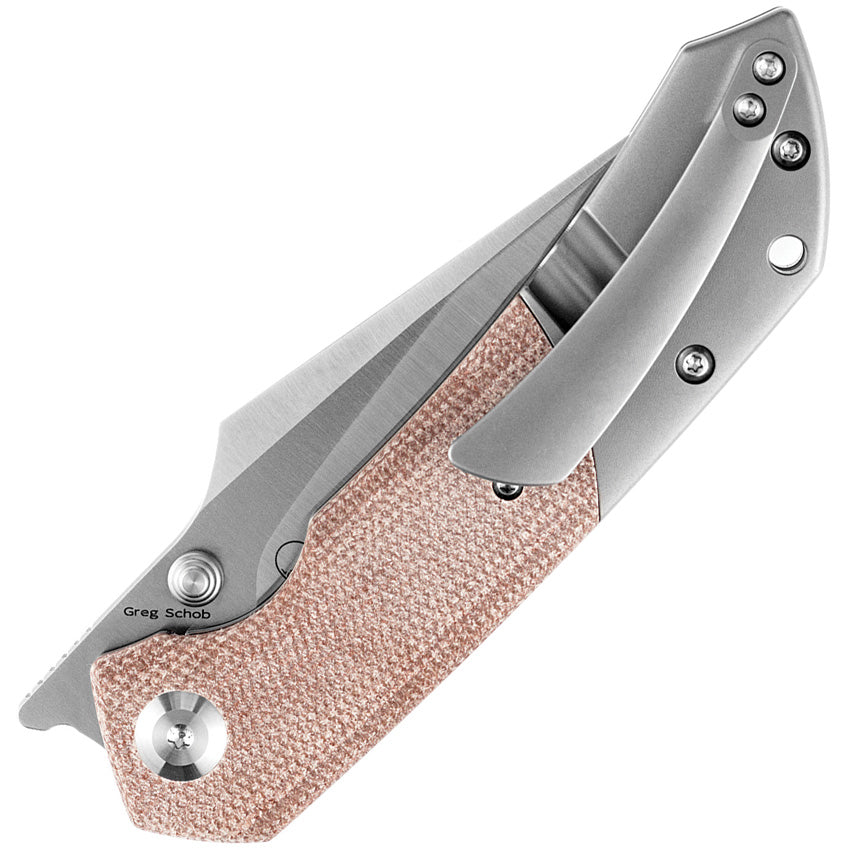 K1034A6 Kansept Fenrir Linerlock Brown