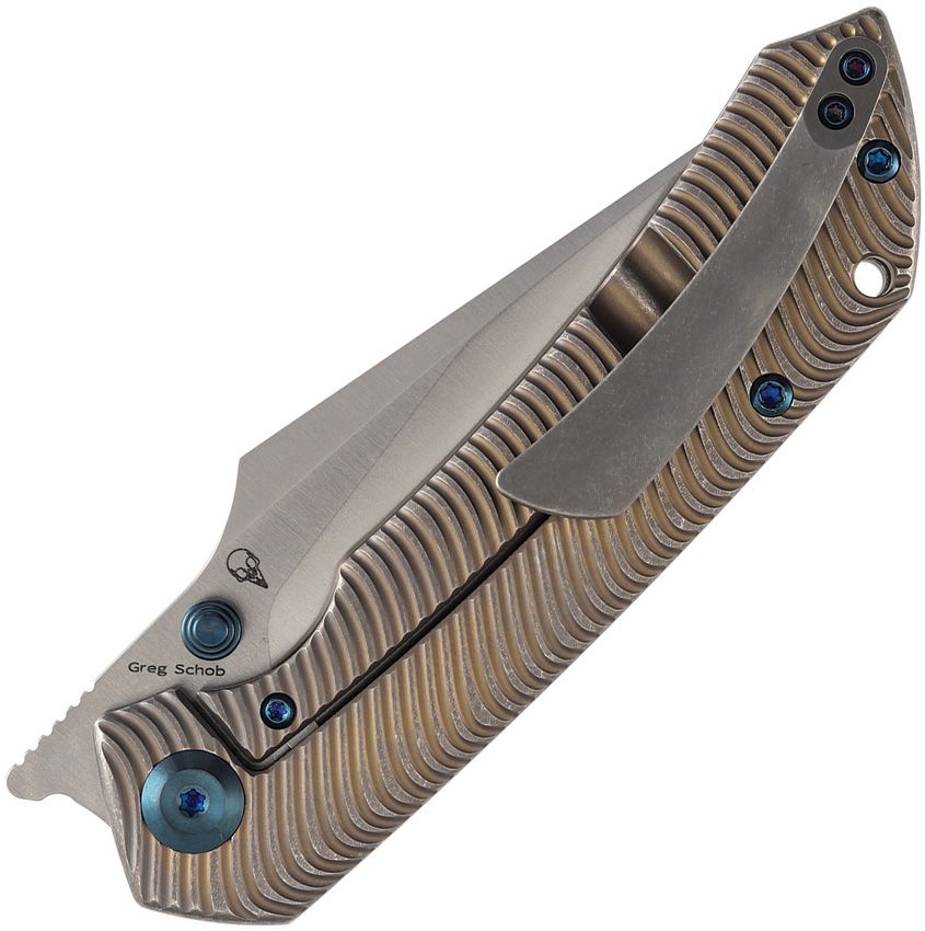 K1034C2 Kansept Fenrir Framelock Bronze Ti