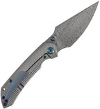 K1034C4 Kansept Fenrir Framelock Damascus