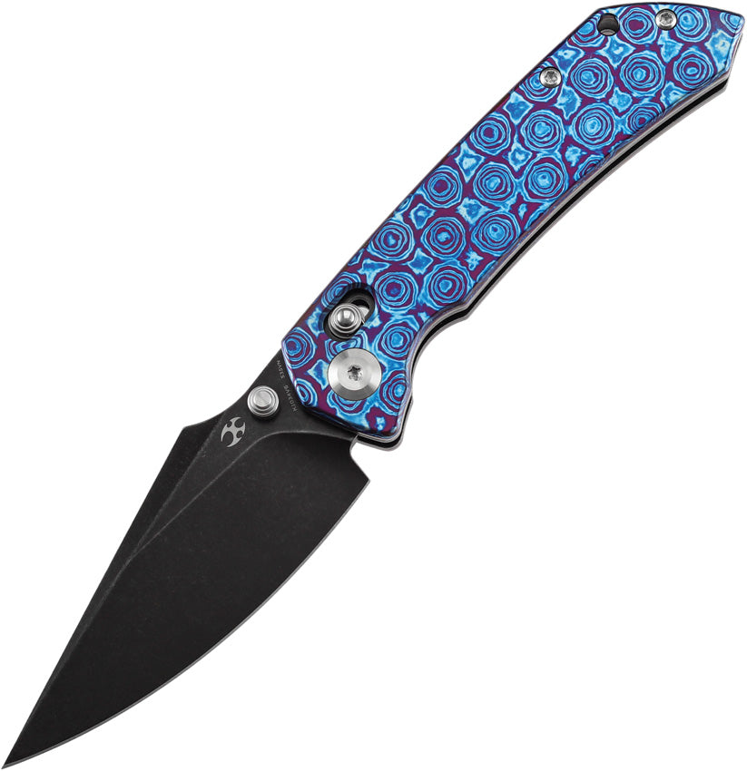 K1034V6 Kansept Fenrir Crossbar Lock Timascus