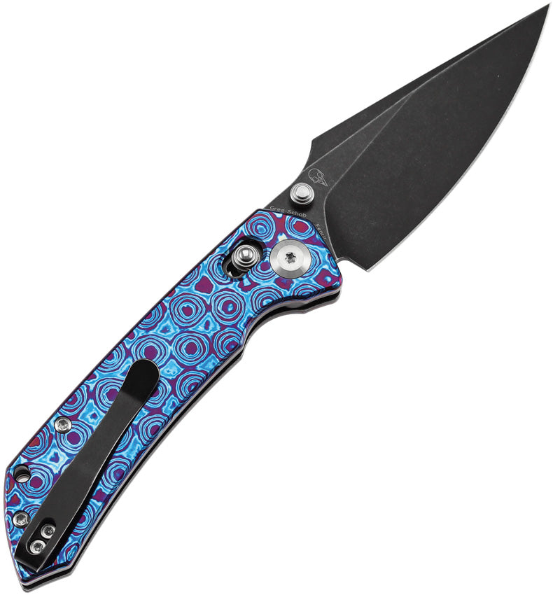 K1034V6 Kansept Fenrir Crossbar Lock Timascus