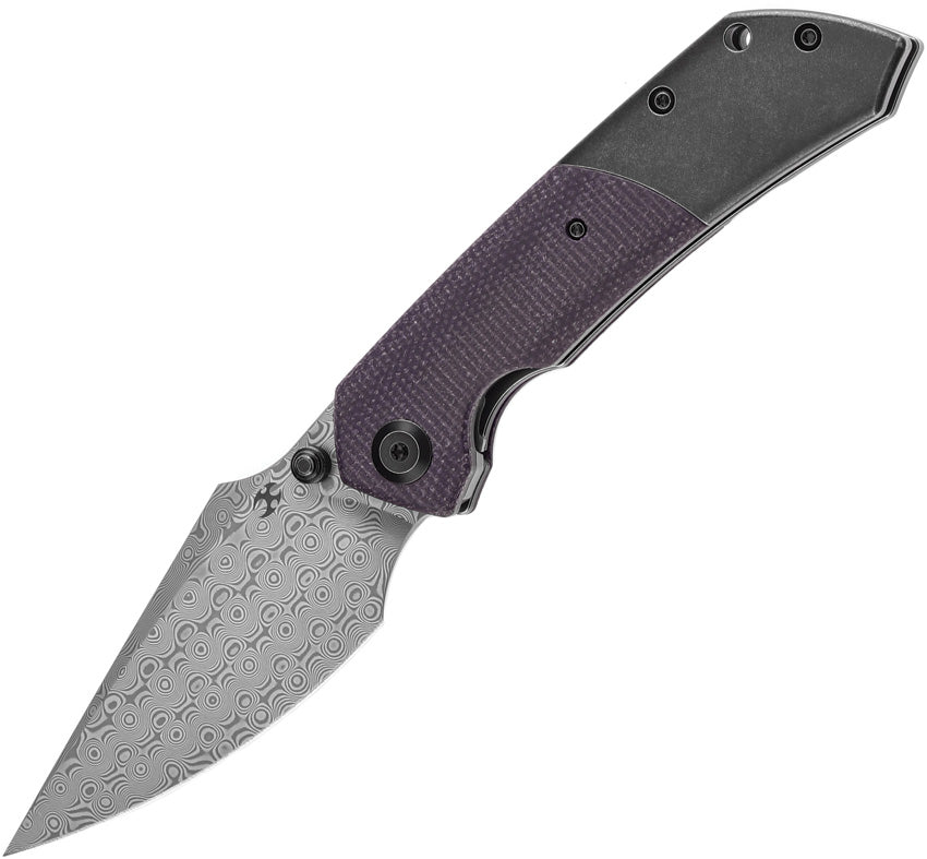 K1034Z2 Kansept Fenrir Linerlock Purple Mic