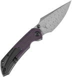 K1034Z2 Kansept Fenrir Linerlock Purple Mic