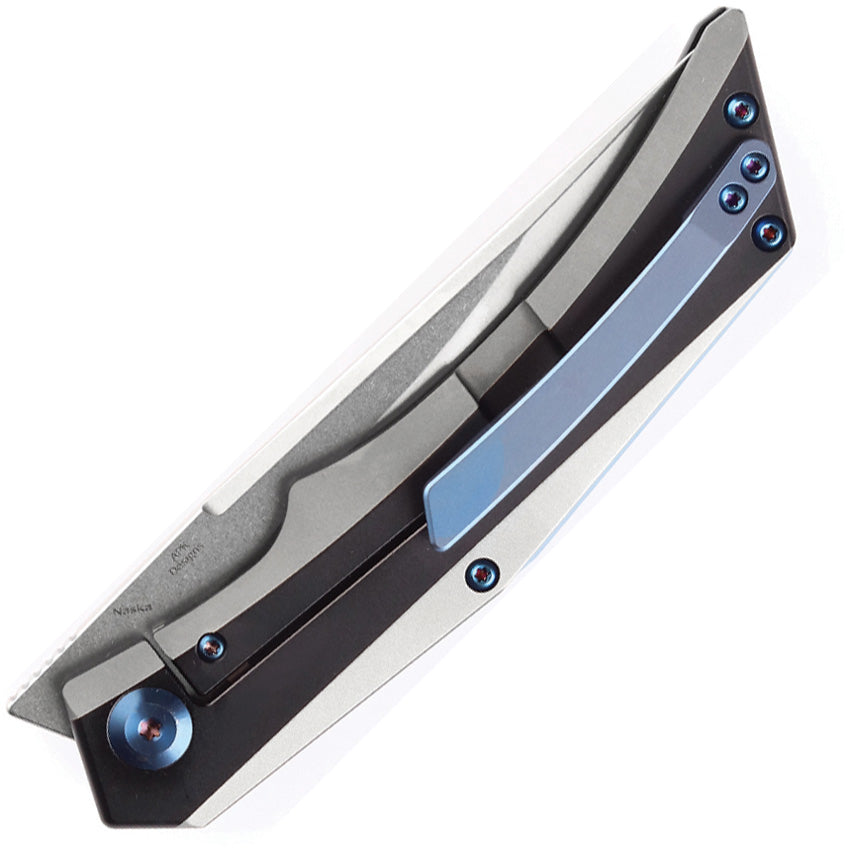 K1035A2 Kansept Naska Framelock Black