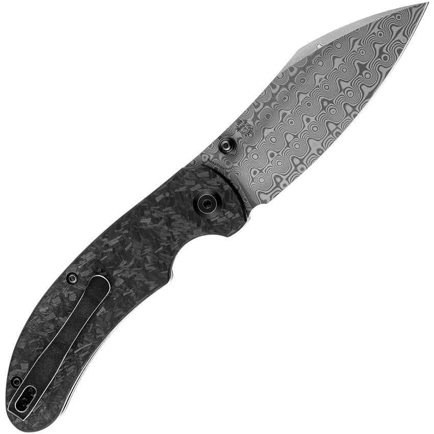 K1039D1 Kansept Nesstreet Linerlock Damascus