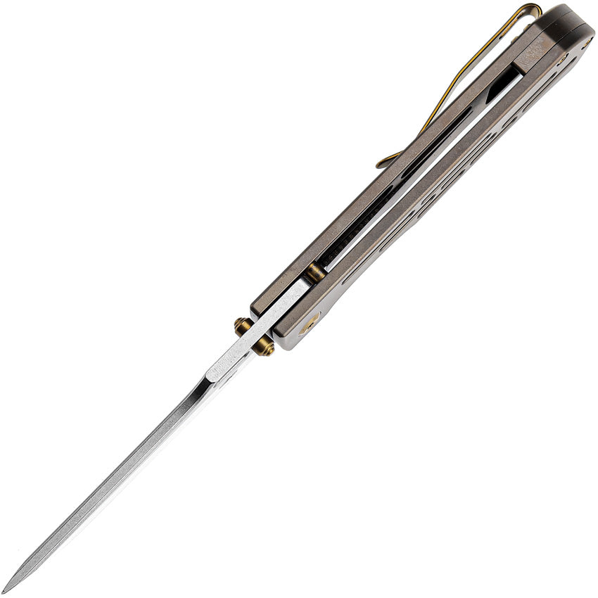 K1041A3 Kansept Reedus Framelock Bronze