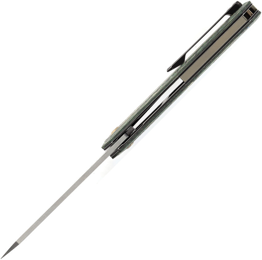 K1042B3 Kansept Integra Framelock Grn/Yel CF