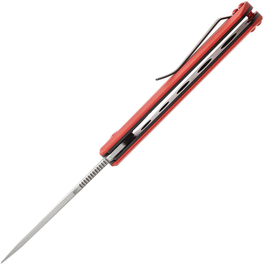 K1047A1 Kansept Qilin Linerlock Red Dam