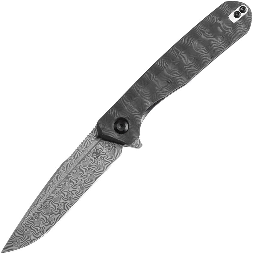 K1047A2 Kansept Qilin Linerlock Black Dam