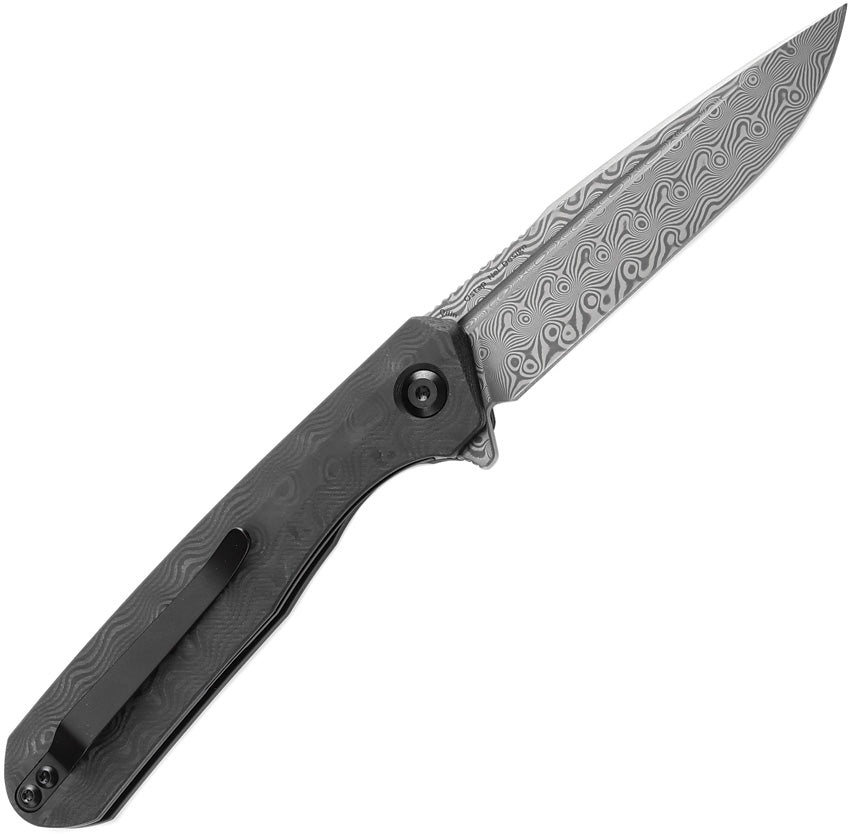 K1047A2 Kansept Qilin Linerlock Black Dam