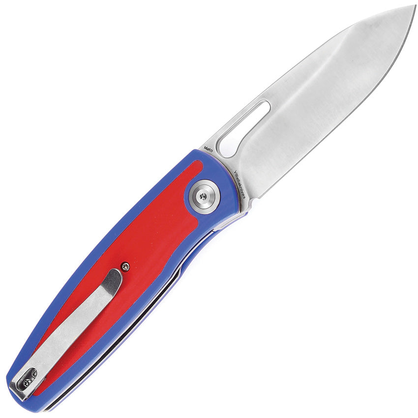 K1050A1 Kansept Mato Linerlock Red/Blue