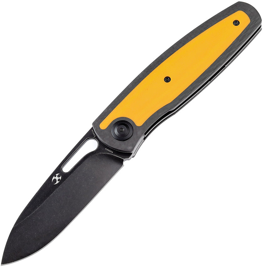 K1050A3 Kansept Mato Linerlock CF/Yellow