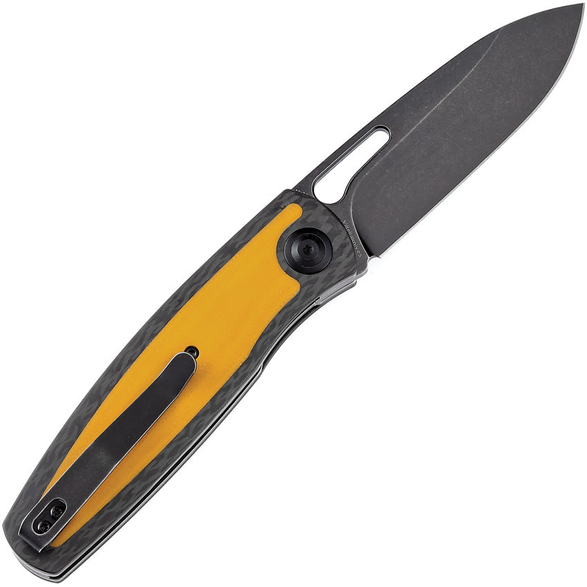 K1050A3 Kansept Mato Linerlock CF/Yellow