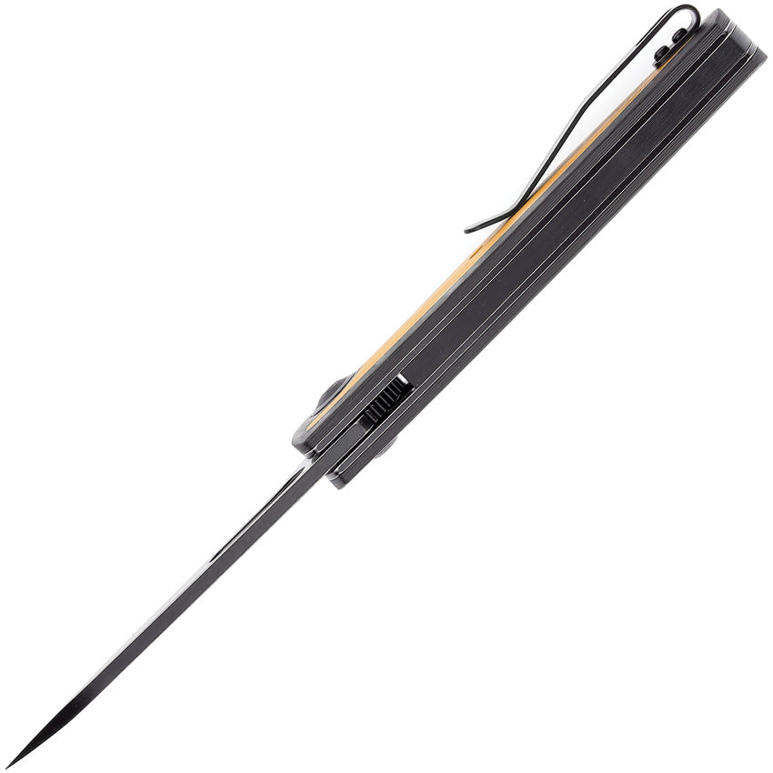K1050A3 Kansept Mato Linerlock CF/Yellow