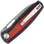 K1050A5 Kansept Mato Linerlock CF/Red Dam