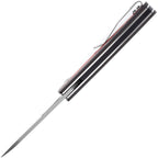 K1050A5 Kansept Mato Linerlock CF/Red Dam
