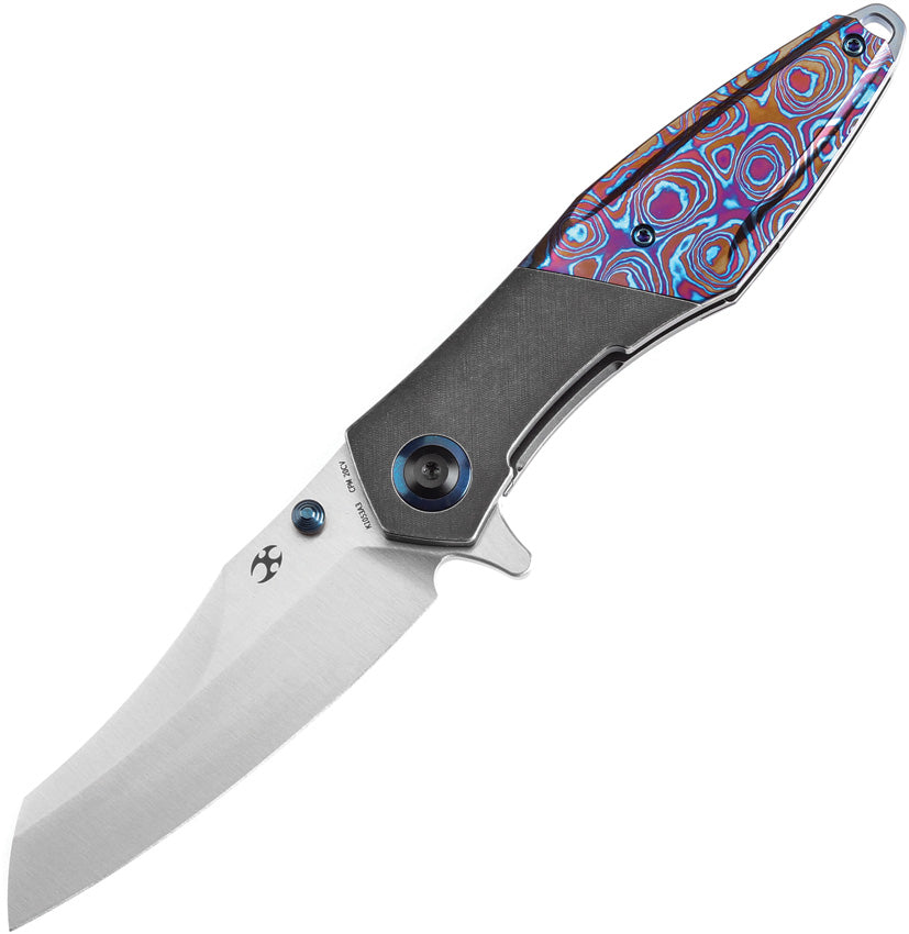 K1053A3 Kansept Mistaken Framelock Timascus