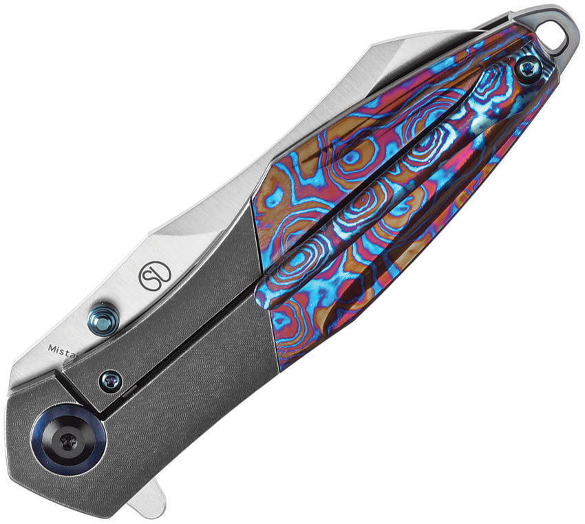 K1053A3 Kansept Mistaken Framelock Timascus