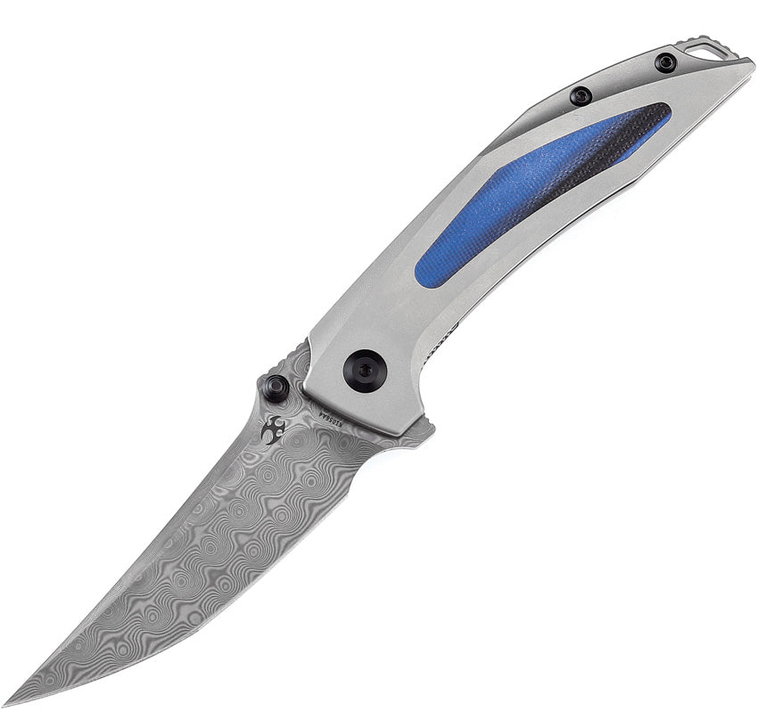 K1056A4 Kansept Baku Linerlock Blk/Blue G10