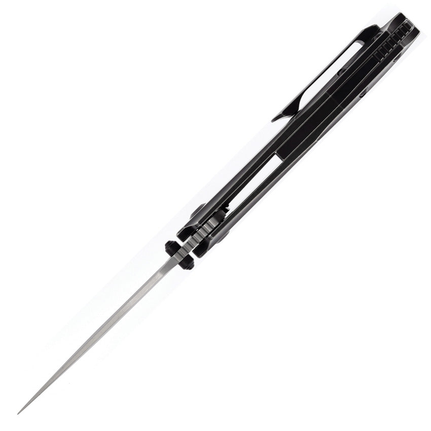 K1056A5 Kansept Baku Linerlock Black Damascus