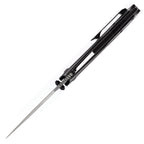 K1056A5 Kansept Baku Linerlock Black Damascus
