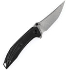 K1056A5 Kansept Baku Linerlock Black Damascus