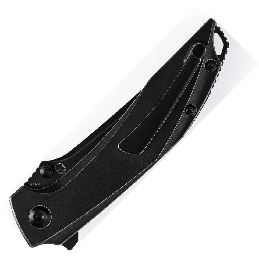 K1056A6 Kansept Baku Linerlock Blk/White CF