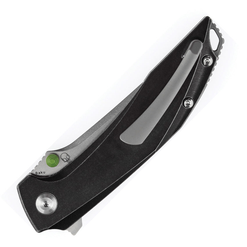 K1056A7 Kansept Baku Linerlock Blk/Grn CF