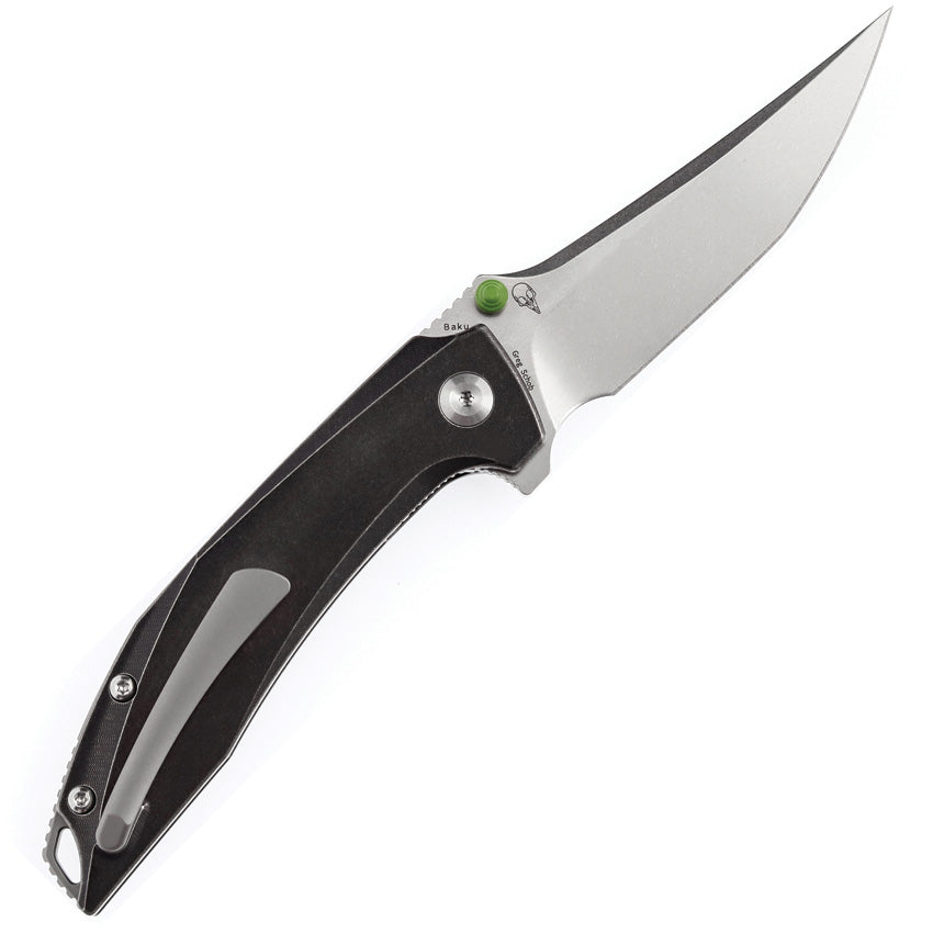 K1056A7 Kansept Baku Linerlock Blk/Grn CF