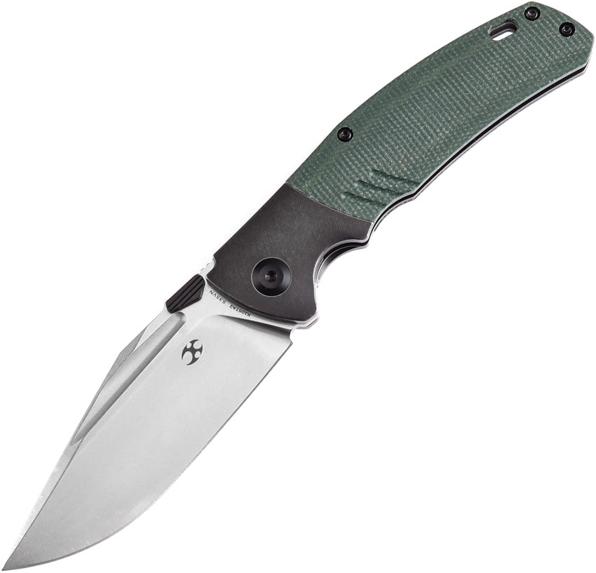 K1057A2 Kansept Hinterland Framelock Green