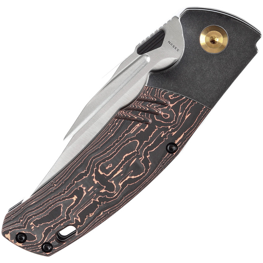 K1057A4 Kansept Hinterland Framelock Copper