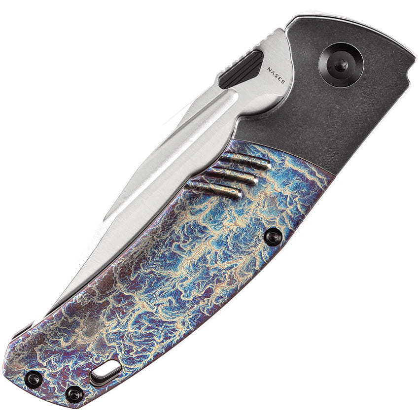 K1057A5 Kansept Hinterland Framelock Lightning