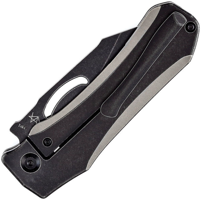 K1058A1 Kansept Loki Framelock Black/Satin