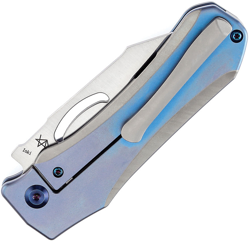K1058A2 Kansept Loki Framelock Blue