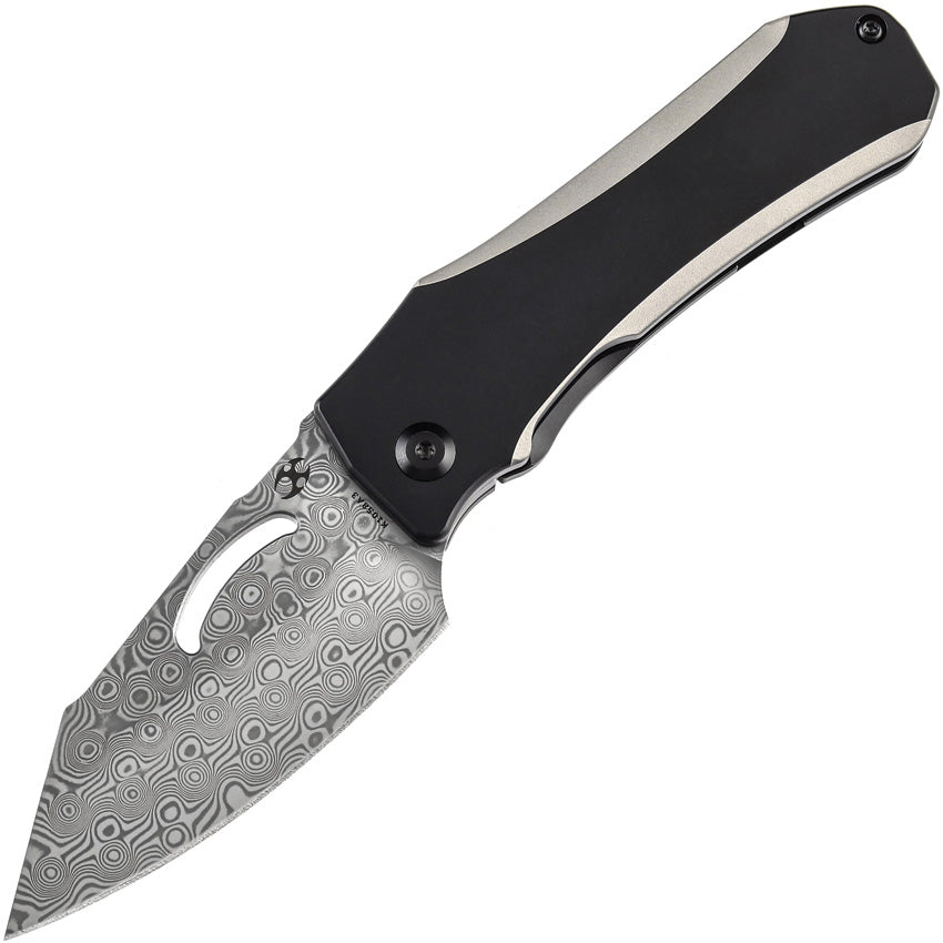 K1058A3 Kansept Loki Framelock Damascus
